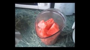 Арбузный коктейль с блендером MixSy Цептер (Watermelon cocktail with blender MixSy Zepter)