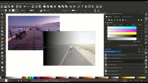 Уроки по Inkscape 1.0: Слияние двух изображений / Merge two images