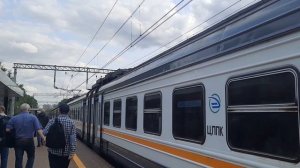 "Физтех электричка!" Электропоезд ЭД4М-0479 сообщением "Кубинка-1 - Савёлово"