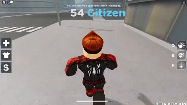 I became SPIDER MAN in Age of heroes (Roblox) смотреть онлайн
