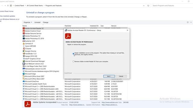 Fix Adobe Acrobat Reader DC Logtransport2.Exe Application Error смотреть онлайн