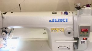 Как намотать нитку на шпульку в промке JUKI DDL8100E