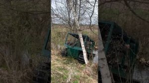 гусеничный вездеход с редуктором аккура