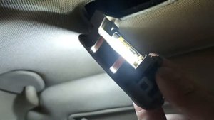 Быстрая замена ламп освещения салона Hyundai Sonata YF Hybrid