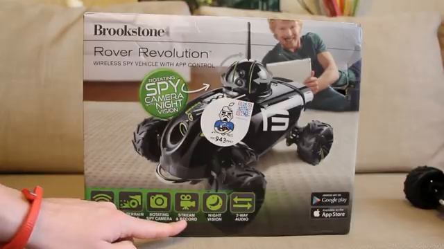Rover Revolution Spy Vehicle / Шпионская Машина (Brookstone) смотреть онлайн
