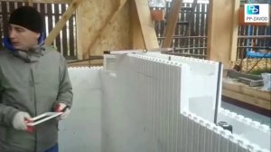 Строительство бассейна из блоков (Московская область) Истринский район д. Дарна ЧАСТЬ 1