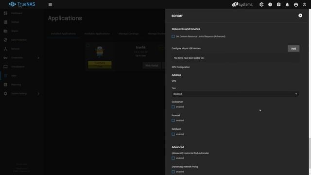 TrueNAS SCALE - Adding Ingress To Apps Using Traefik