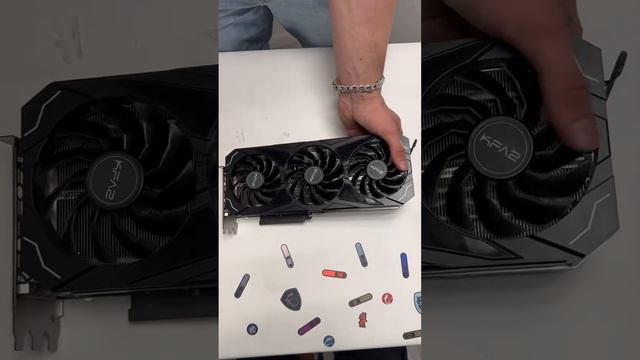 Видеокарта с 4-мя ВЕНТИЛЯТОРАМИ в игровой пк RTX 4070 ti