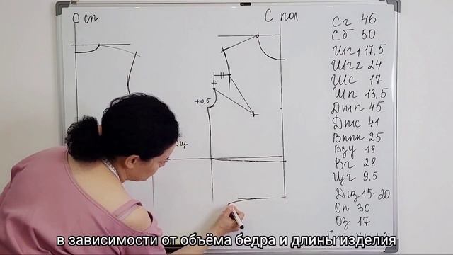 ШЬЕМ ЖАКЕТ НА ПОДКЛАДЕ ИЗ ТКАНИ ШАНЕЛЬ. ПРИНТ "ГУСИНАЯ ЛАПКА, " часть 4. ПОСТРОЕНИЕ ВЫКРОЙКИ ЖАКЕТА