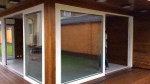 Установка HS порталов в беседку - ПроффОкна