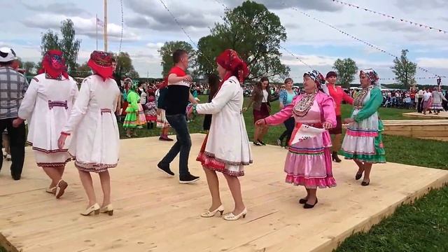 На празднике ''Семык''.Ильнеть,Менделеевский район.2017.