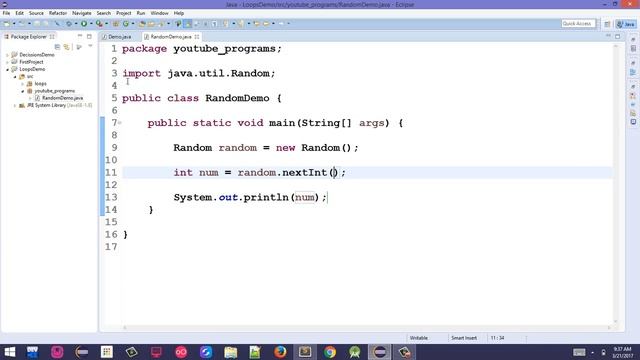42. Random Number in Java - Pashto смотреть онлайн