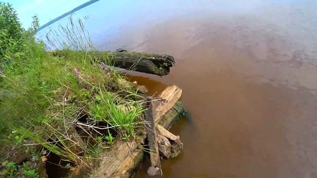 Рыбалка на спиннинг.Рыбалка на Волге летом в сильную жару. смотреть онлайн