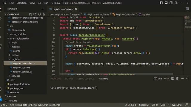 4- List User Registration Endpoints | Setup Childcare Sass Project Structure | Create Register API смотреть онлайн