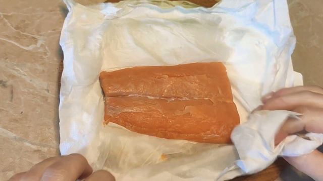 РЫБА СЛАБОСОЛЁНАЯ БЫСТРО И ВКУСНО!