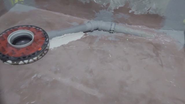 Душевой поддон, этапы формирования. смотреть онлайн