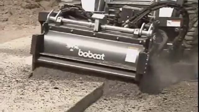 Фреза для ямочного ремонта Bobcat смотреть онлайн