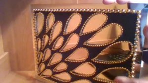 Зеркальное панно "Перышки в зеркале" (ч. 2) #Handmade_в_ДомашнемЛабиринте