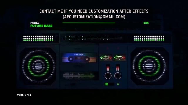 Tape Recorder Music Visualizer | After Efects Project Files - Videohive template смотреть онлайн