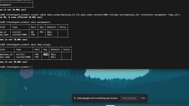 Foreign Key concept with practical | what to learn next ?