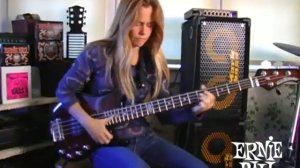 Molly Pauken & The Music Man Sterling Bass Guitar