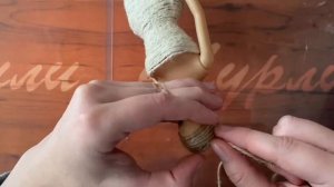 Мастер-класс Кукла из джута и мешковины // Платье для Барби поделки своими руками // Переделка куко