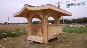 Дачные дома из минибруса