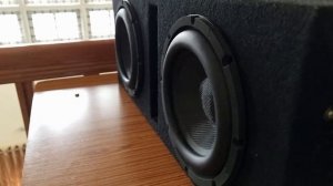 DUAL 8" SUBWOOFER BASS TEST WITH PIONEER GM-D9701 MONO AMPLIFIER