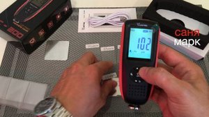 Калибровка, настройка, юстировка толщиномера ЛКП Vdiagtool VC 200 .m4v