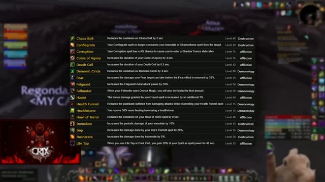 Destruction Warlock Dungeon Guide - WOTLK Classic -  W/ Timestamps смотреть онлайн