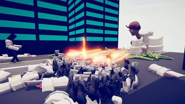 SKIBIDI TOILET vs Modern CAMERA MAN Army TABS Mod Totally Accurate Battle Simulator