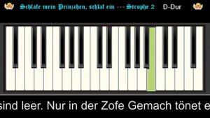 KARAOKE --- ZUM MITSINGEN 22: Schlafe, mein Prinzchen, schlaf ein