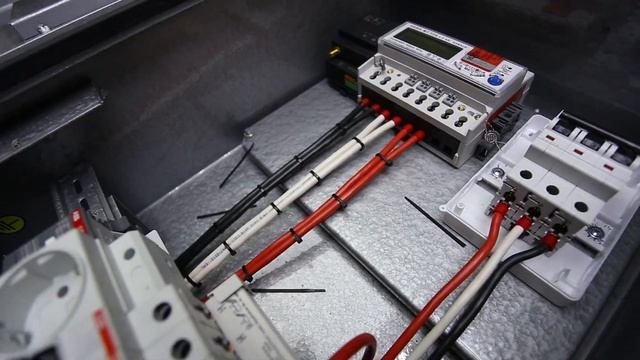 Сборка щита учета на 15кВт согласно техническим условиям. смотреть онлайн