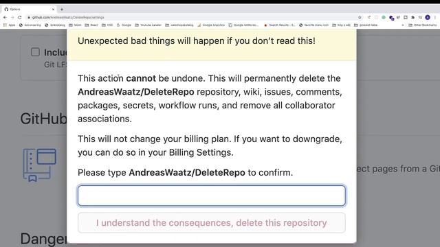 How to Delete Repository in Github смотреть онлайн