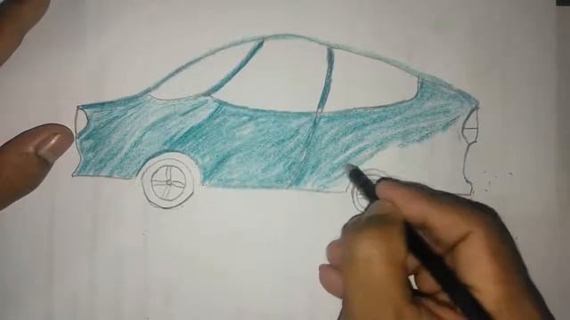 learn drawing car | draw prius 2020 #17 смотреть онлайн