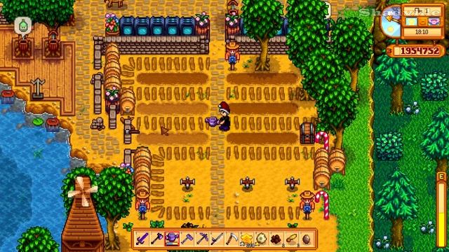 Домики Джунимо. 4-й год на ферме ☀ Stardew Valley Прохождение #72