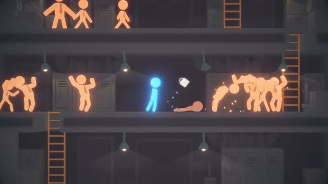 Stick it to the Stickman - геймплей крутого экшена
