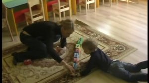 Занятие с сенсомоторным алаликом, 4 г. Проводит логопед Пятибратова Наталия Владимировна