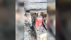 замена фундамента деревянного домика своими руками. будем заливать ленточный оклад 20 кубов