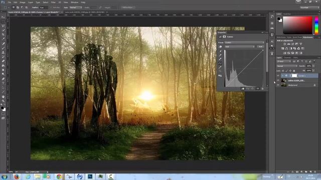 Photoshop Tutorial: How to create Double Exposure in Photoshop смотреть онлайн