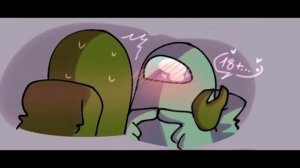 Among Us Comic Love Story - Blue x Fortegreen