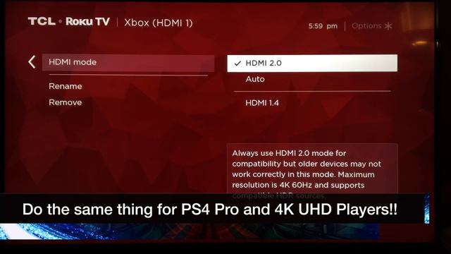 TCL 55P607 | 4K HDR Settings for Xbox One X and PS4 Pro смотреть онлайн