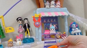 Все домики Enchantimals. Какой из них лучше? Дом Данессы или Панды, Кафе или Шале. Обзор дома букаш