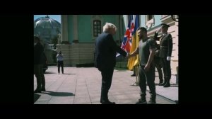 Борис Джонсон, привет Зеленскому из....