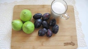 Варенье из слив и груш