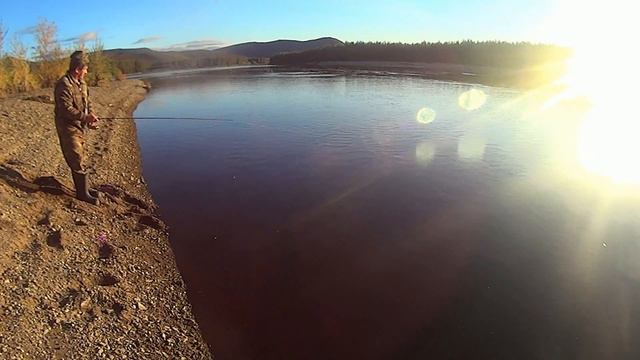 Рыбалка на реке Пеледон  Село Ламутское