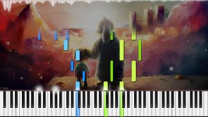 Undertale // Respite | LyricWulf Piano Tutorial on Synthesia // OST 94