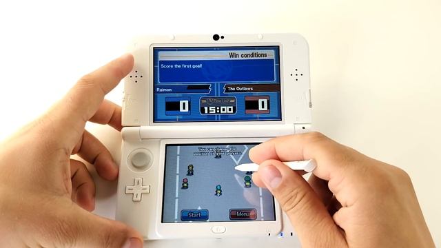 Inazuma Eleven 3 Team Ogre Attacks | The New Nintendo 3DSXL handheld gameplay смотреть онлайн