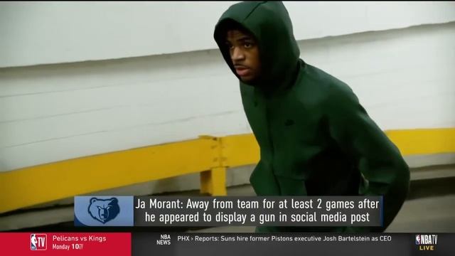 Inside The NBA crew react Ja Morant to miss at least 2 games after displaying apparent gun in video смотреть онлайн
