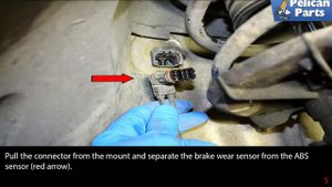 Mercedes-Benz W203 C-Class ABS Sensor Replacement